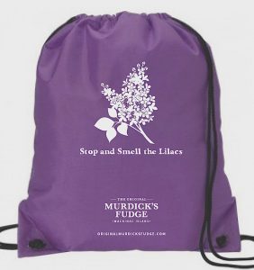Original Murdick's Fudge Lilac Festival bag