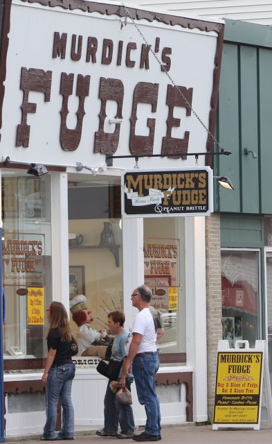 Original Murdick's Fudge St. Ignace Store Exterior