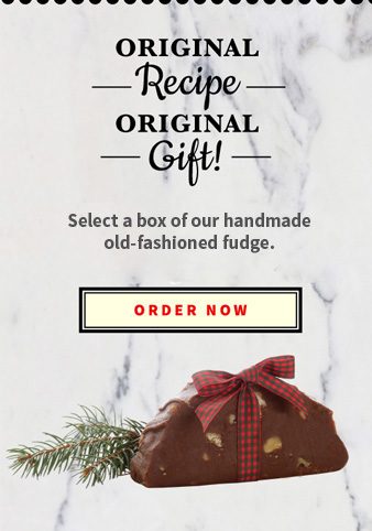 Original Murdick's Fudge Recipe Original Gift