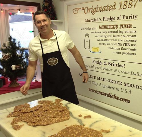 Bob Benser Jr. of Bloomfield Township owns and operates Murdick's Fudge.