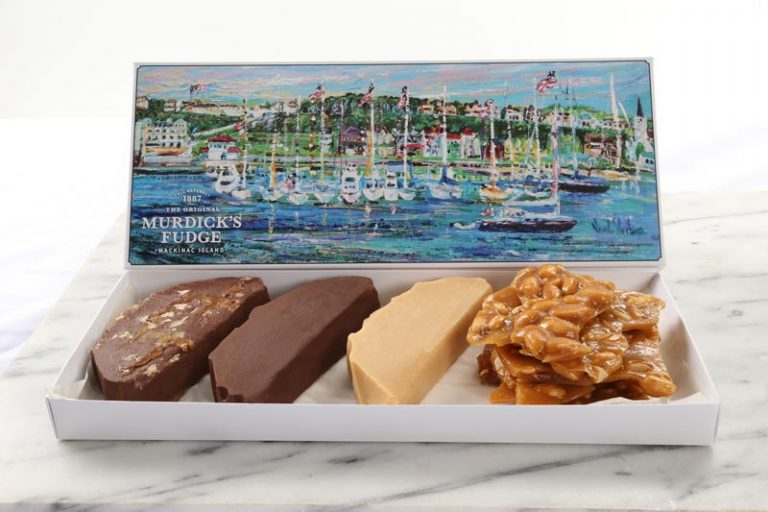 Three Fudge & Brittle Combo Box Original Murdick's Fudge