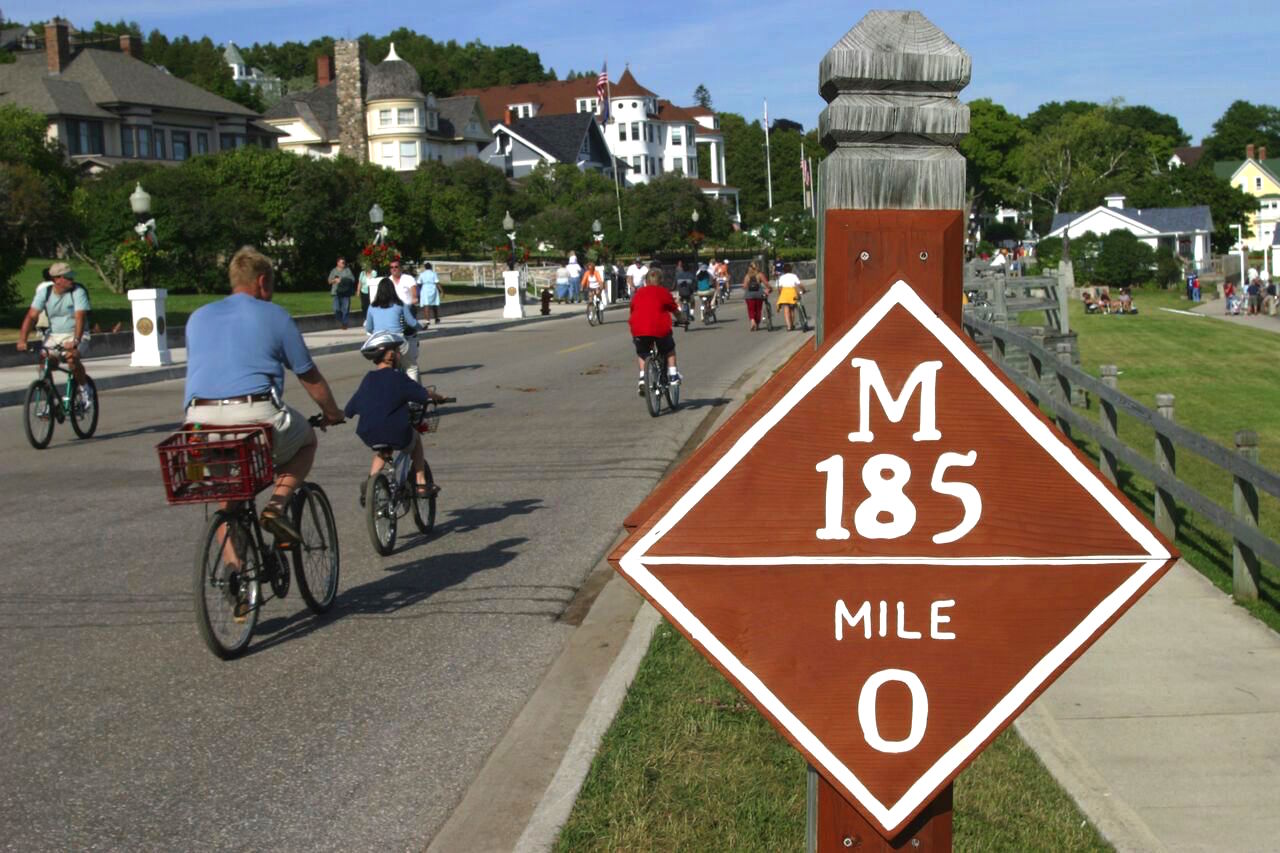 Original Murdick's Fudge Mackinac Island Biking