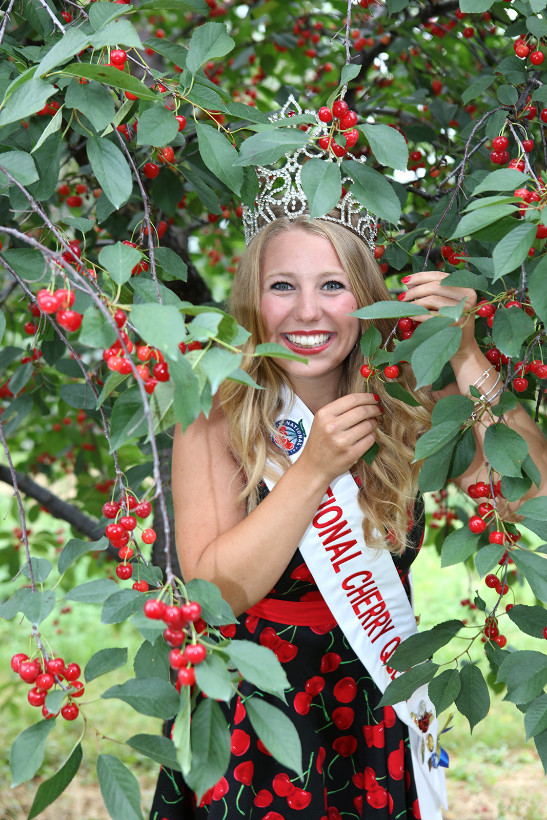 We’re Saluting The National Cherry Festival With The Festival Queen As