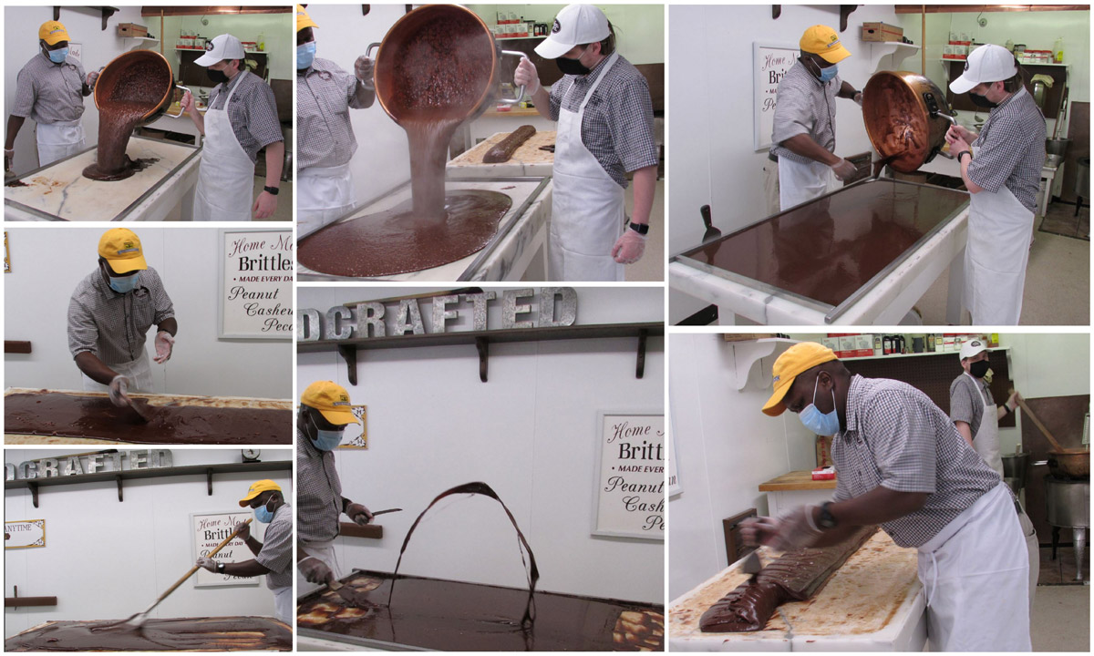 Original Murdick's Fudge Making Fudge